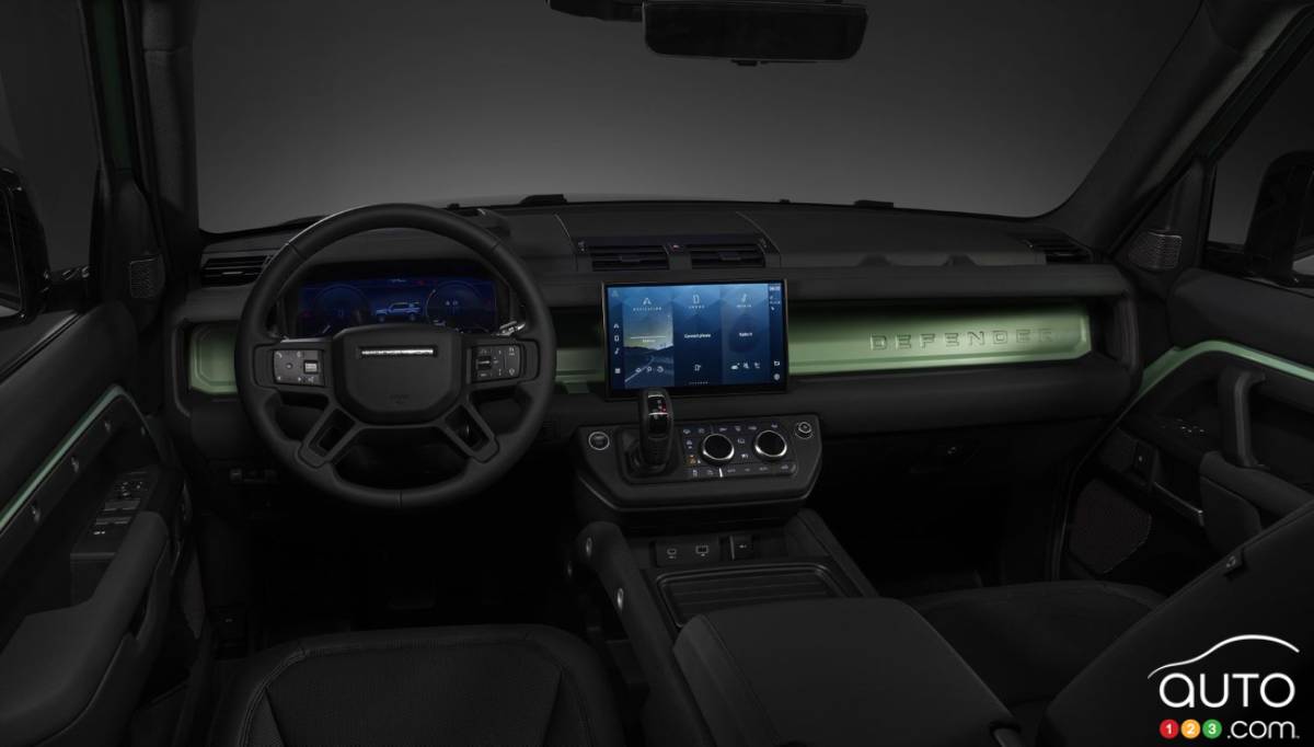2023 Land Rover Defender 75 Years Edition interior
